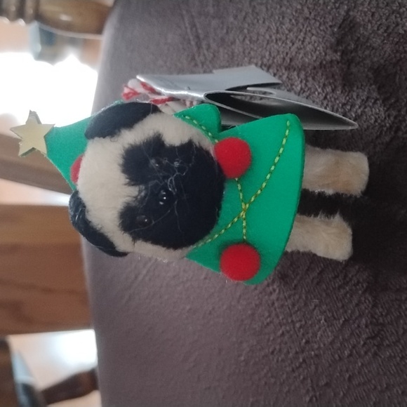 Wondershop Pug Christmas Ornament 2024 - Picture 1 of 5